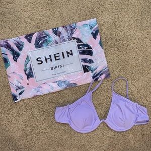 Underwire Lavender Bikini Top